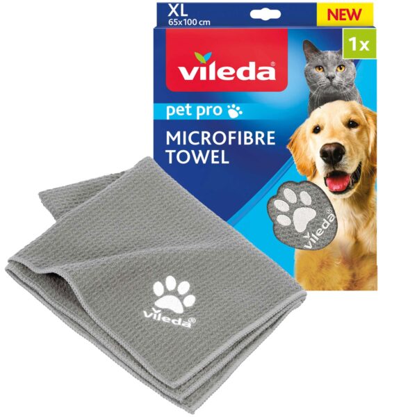 Prosop Microfibre Vileda Pet Pro, XL